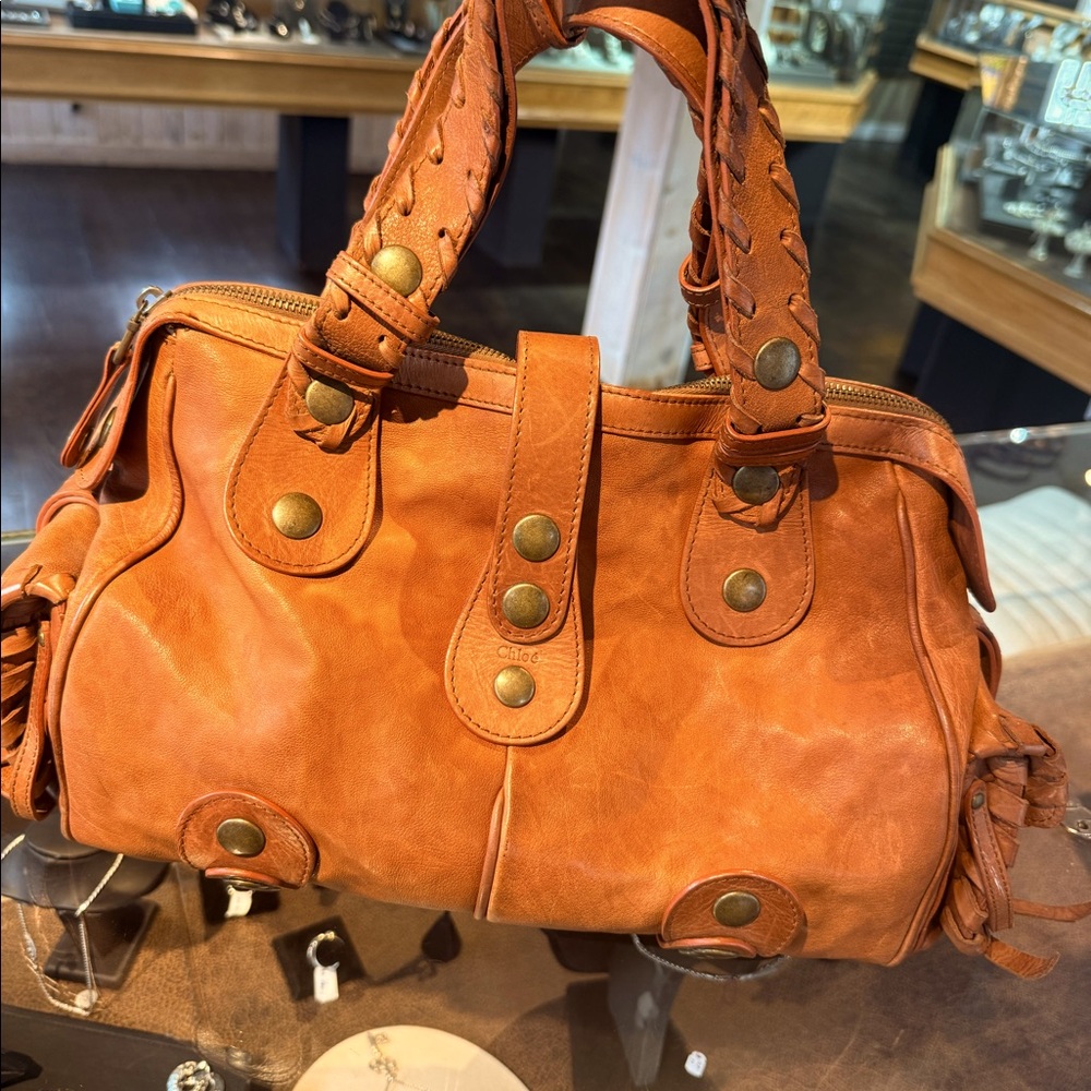 Chloe Silverado Leather tote